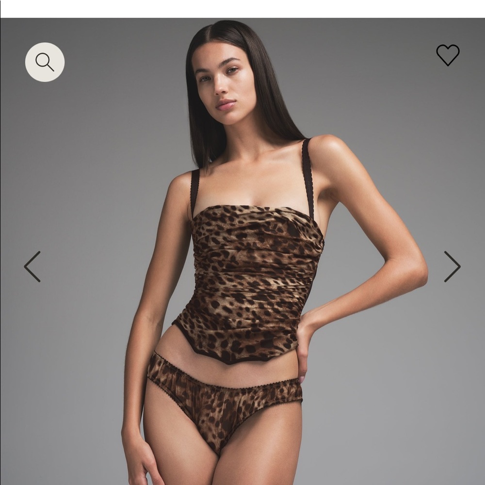 Skims dolce and gabbana corset